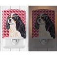 thumbnail image 2 of Caroline's Treasures SC9248CNL Cavalier Spaniel Hearts Love and Valentine's Day Portrait Ceramic Night Light, 6x4x3",, 2 of 2