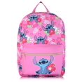thumbnail image 1 of Mochila Fast Forward de piel sintética grande unisex con diseño de Stitch, 1 of 5