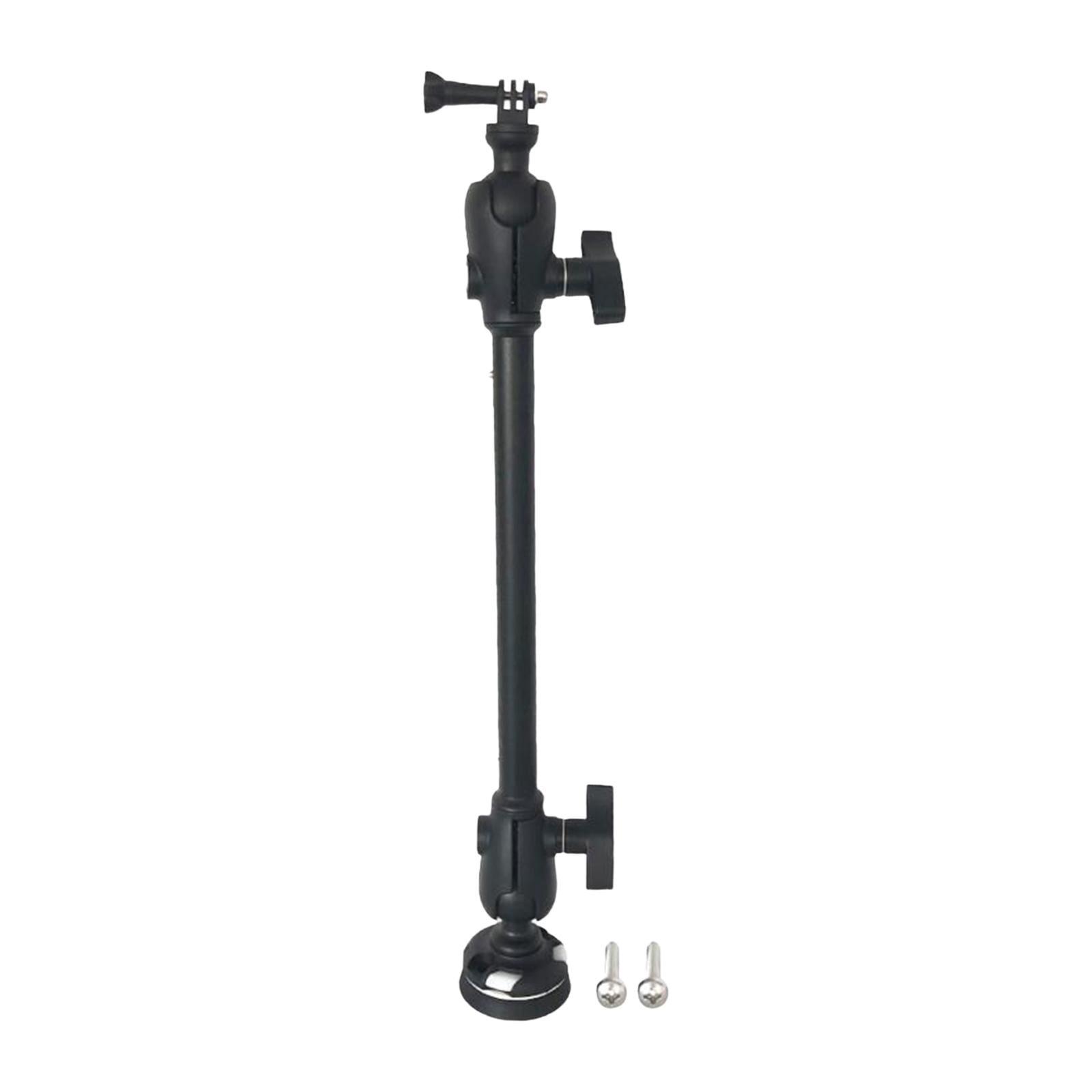 Support Réglable Pour Caméra D'action Sur Kayak - Rail Et Fixation - Noir En Nylon - Neuf