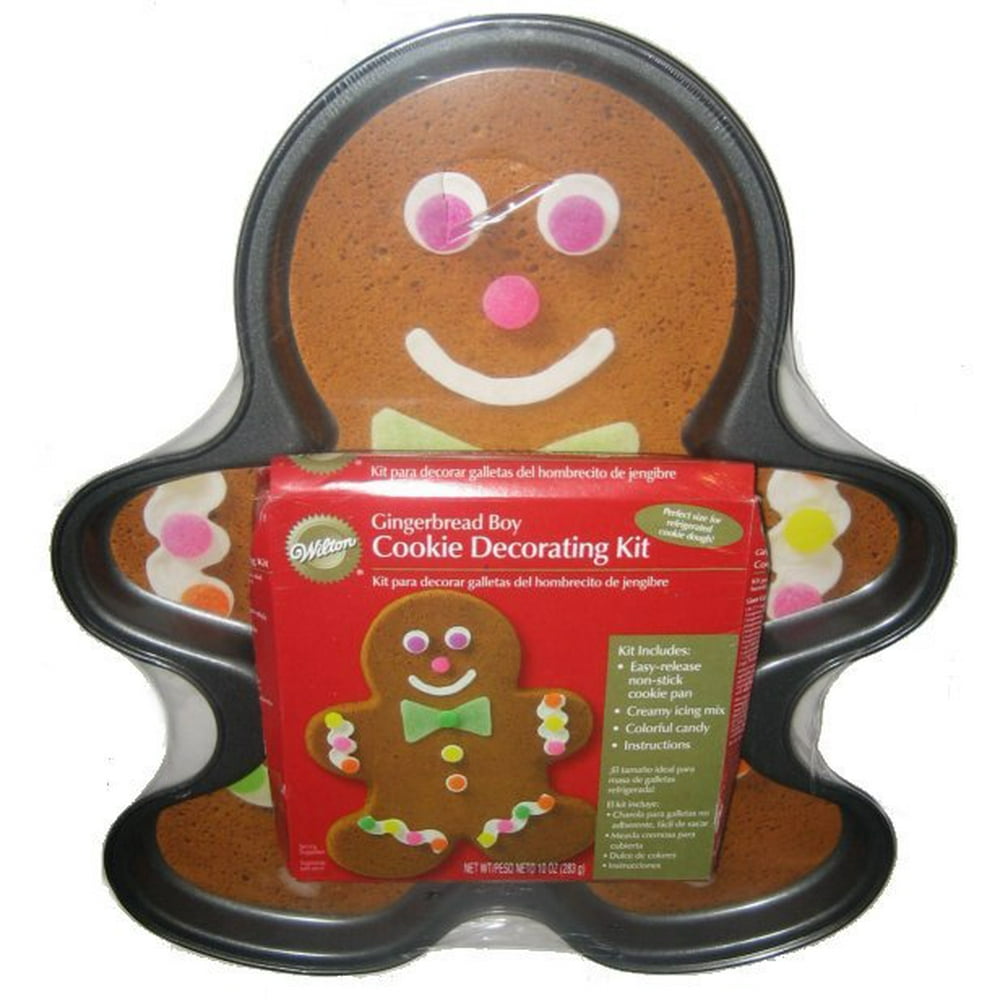 Wilton Gingerbread Boy Cookie Decorating Kit