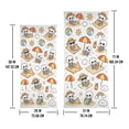 thumbnail image 4 of Girls Halloween Beach Towel, Cute Skeleton Beach Towel, Summerween Skeletons on Vacation, Soft Absorbent Towel, Spooky Summer Beach Essentials, Summerween Towel, 29x58in, 4 of 5