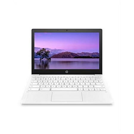 HP Chromebook 11-inch Laptop - Up to 15 Hour Battery Life - MediaTek - MT8183 - 4 GB RAM - 32 GB eMMC Storage - 11.6-inch HD Display - with Chrome OS(tm) - (11a-na0021nr, 2020 model, Snow White)