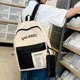 thumbnail image 3 of Women 2019 New Fashion Simple Backpack School Student Bag Casual Backpack, 3 of 5