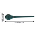 thumbnail image 2 of ¡Precio rebajado! Escobilla de baño de silicona flexible con cabezal plano y flexible, escobilla de baño moderna para montaje en pared sin taladrar con soporte de secado por un período limitado, 2 of 2