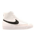 thumbnail image 2 of Nike Blazer Mid 77 White Black Orange Skateboard Youth Shoes Fits Women, 2 of 6