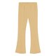 thumbnail image 5 of Pantalones largos para niñas de color liso con forro polar para mayor calidez, pantalones largos casuales con leggings ligeramente acampanados, traje para niñas de 5 a 16 años., 5 of 7