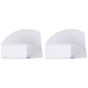 thumbnail image 1 of 96 Piezas Bolsillos de Carpeta de 6 Agujeros Carpetas de Carpeta de Carpeta Con Cremallera Bolsas de Hojas Sueltas de PVC Transparente Impermeable (A6), 1 of 8