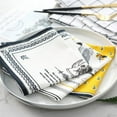 thumbnail image 3 of Kitchen Cloth Napkins 12 by 13 Inches, 6 Pack Print Dinner Napkins, Cotton Linen Soft Durable Napkins, 3 of 5