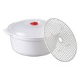 thumbnail image 1 of Bol pour Micro-Ondes avec Couvercle Plat Chauffant Bol à Nouilles Assiette de Rangement Bol à Soupe avec Poignée pour Ranger Batterie de Cuisine pour Micro-Ondes Fournitures de Cuisine Résidence Universitaire pour, 1 of 2