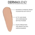 thumbnail image 3 of Dermablend Base Cover Creme High Color Coverage SPF 30 - 15C Cool Beige 1 oz Dermablend Base 1 oz, 3 of 5