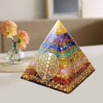 thumbnail image 2 of 1pcs Crystal Obsidian Ornament Ornament para Adultos de Mujeres de Yoga - Estilo c Sunnimix Pirámide de cristal, 2 of 8