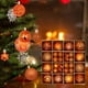 thumbnail image 2 of Juego de 44 adornos de bolas navideñas, decoración navideña, colgantes irrompibles, gotas para Bronce, 2 of 6