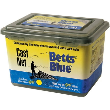 Betts 18-6 Mullet Cast Net, Mono 6' 1