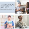 thumbnail image 6 of PHOGARY 5pcs/set Women's Slouchy Beanie Chemo Hat Stretch Cancer Head Wraps Sleep Head Scarf for Cancer Patient, 6 of 6