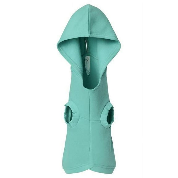 Doggie Skins B08438506 Doggie 3-End Fleece Hoodie, Black - Extra Large