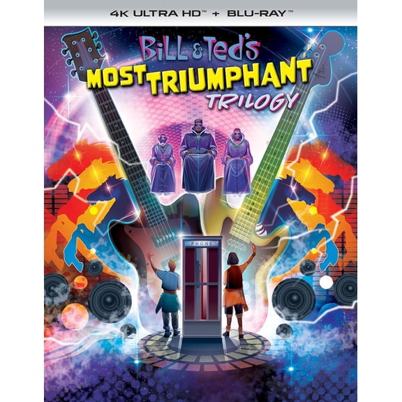 Bill & Ted's Most Triumphant Trilogy (4K Ultra HD, Blu-ray)