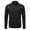 #01-Black, variant on Men's 1/4 Zip Quick-Dry Long Sleeve Athletic Top - Breathable Running Shirt for Gym, Hiking & Outdoor Sports