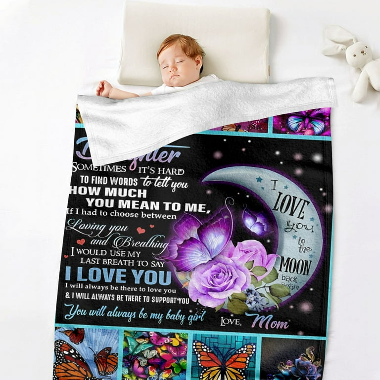 Mom quote blanket hotsell