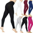 thumbnail image 3 of AYYUFE Women Stretchy&nbsp;High Waist Slim Tights Leggings Pencil Pants&nbsp;Trousers, 3 of 3