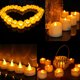 thumbnail image 2 of Velas Eléctricas Led Parpadeante Decoración Del Partido Luz Del Té Sin Llama Amarillo B Sunnimix Velas eléctricas de luz de té, 2 of 5