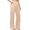Khaki, variant on Fgnfyis Wide Leg Sweatpants Women Yoga Pants Wide Leg with Pockets High Waist Stretch Dress Casual Sweatpants Women's Pants Blue XXL