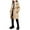 Khaki, variant on Cethrio Girls Trench Coats Size 14-16, Mid-length Double Breasted Loose Fit Casual School Uniform Jackets Khaki