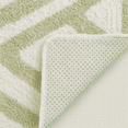 thumbnail image 4 of Soft&Cuddly Green Lattice 20 inch x 30 inch Bath Mat | Soft Bathroom Rug | Non-Slip, Ultra-Absorbent, Quick-Dry & Machine Washable | Stylish Geometric Decorative Shower Mat, 4 of 4