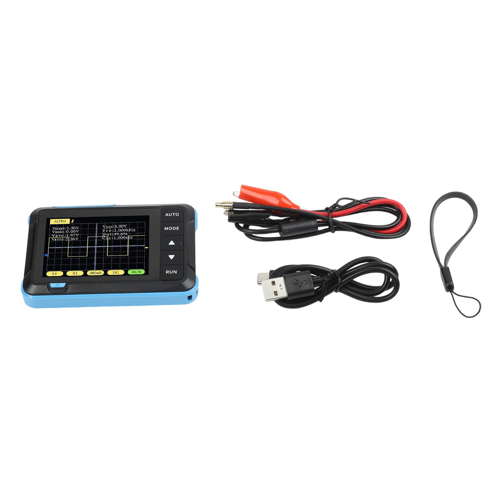 SO152 Handheld Digital Oscilloscope 2.5MSa/s, 200KHz, Analog Bandwidth 800VPP