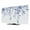 Lake Blue, variant on TV Cover 32'', Green Eucalyptus Leaves Elastic Stretch TV Screen Dust Cover Indoor, Summer Botanical Watercolor Washable Anti-Dust Protector Covers, Universal Fit for Flat Curved LED LCD TVs