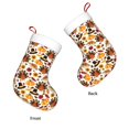 thumbnail image 3 of Haiem turkey hat Pumpkin Pattern Christmas Stockings, Personalized 18 Inches Knit Christmas Stockings Xmas Hanging Stockings for Family Christmas Decorations, 3 of 7