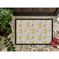 thumbnail image 3 of Carolines Treasures BB7480MAT Watercolor Leaves Pink Indoor or Outdoor Mat, 18 x 27 in., 3 of 4