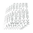 thumbnail image 4 of MesaSe Stickers Alphabet  Letter Acrylic Letters Self Adhesive Diy Sticker A Z Decoration Glitter Rhinestone Material, 4 of 8