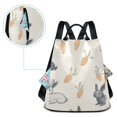 thumbnail image 5 of FORMRS Women's Travel Backpack Purse Anti-Theft Hidden Pockets Casual Shoulder Bag, Adorable Bunnies, 5 of 7