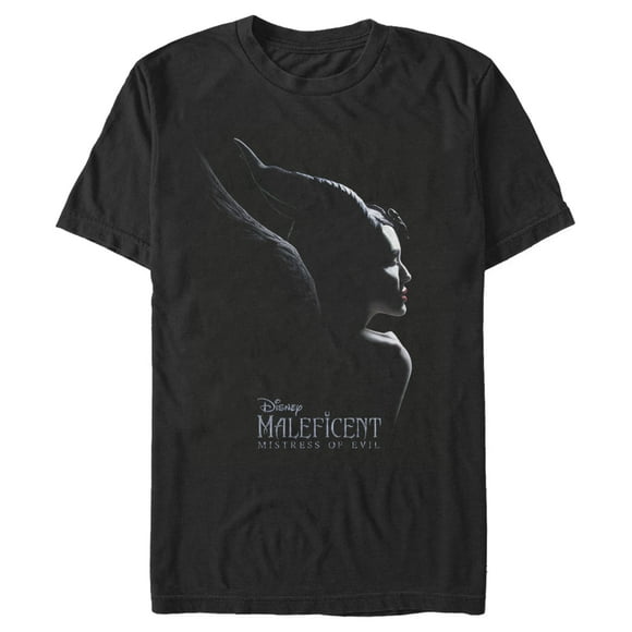 Men's Maleficent: Mistress of All Evil Shadow  T-Shirt - Black - 3X Large