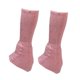 thumbnail image 4 of Calentadores de piernas de patinaje sobre hielo con decoración rinestas de calcetines de patinaje de hielo calentadores de piernas de tejido Rosa, 4 of 8