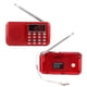 thumbnail image 5 of Radio digital, receptor de audio rojo Reproductor digital M Radio FM Confiabilidad excepcional, 5 of 9