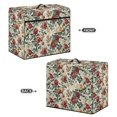 thumbnail image 3 of HELLHERO Rose Sewing Machine Protector Cover with Pockets for Extra Accessories Pocket for Most Singer and Brother Sewing Machine, 3 of 8