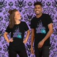 thumbnail image 3 of Haunted Mansion Hitchhiking Ghosts Shirt Adult Unisex T-Shirt Haunted House (Black, 3X Large), 3 of 6