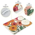 thumbnail image 3 of Yayeee Dish Drying Mat for Kitchen Counter 18"x24" Microfiber Absorbent Pad, Hand Drawn Floral, 3 of 7