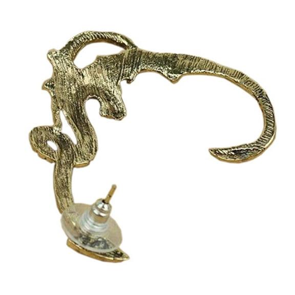 1Pc Ear Cuff Earring Vintage Fly Dragon Left Ear Clip for Club
