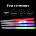 thumbnail image 4 of Pcapzz LED Glow Light Sticks Colorful Luminescent Flashing Cone Floss Fairy Stick Party Fun for Bar Concert, 4 of 10