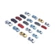 thumbnail image 5 of 20 piezas de coches modelo miniatura pintados a presión mini vehículo para modelo de mesa de arena 1 75, 5 of 9