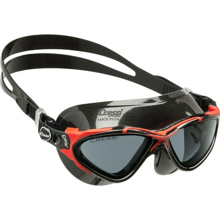 UPC: 0843607037501 | Cressi Planet Mask (Clear/Tinted Lens) (Black/Black/Red  Tinted Lens)