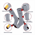 thumbnail image 6 of Heated Socks for Men Women, YITUMU 4000mAh Rechargeable Electric Heating Socks Warm Winter Thermal Socks Foot Warmer for Outdoor Riding Camping Hiking Skiing, Gray(4 Heating Settings), 6 of 12