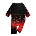 thumbnail image 3 of Family Matching Halloween PJs Set, Soft Patterned Long Sleeve Sleepwear Loungewear Outfits for Cozy Family Pajama Party, 3 of 3