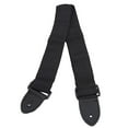 thumbnail image 4 of Sangle de Guitare Réglable pour Guitares Électriques Acoustiques Basses Ukulélé Noir Nylon, 4 of 9