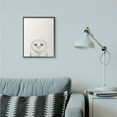 thumbnail image 2 of Stupell Industries Owl Portrait Grey Drawing Design Framed Wall Art by Victoria Borges, 2 of 8