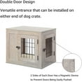 thumbnail image 4 of UniPaws UH5159 Small Pet Crate with Cushion -  Weathered Grey, 4 of 8
