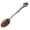 F, variant on Jkung Crystal Coffee Scoop Vintage Carved Stirring Spoon Irregular Polished Stone Dessert Spoon Unique Handcrafted Utensil for Coffee Tea Home Decor