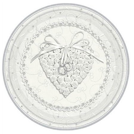 Wedding and Bridal  With This Ring  Large Paper Plates (8ct)